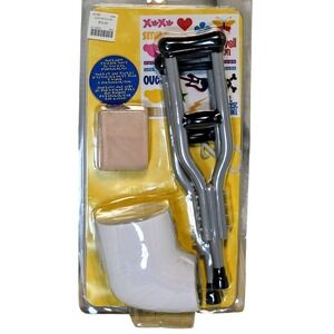 Build A Bear, Get‎ Well Soon, Crutches, Cast, Stickers, & Bandage Accessories